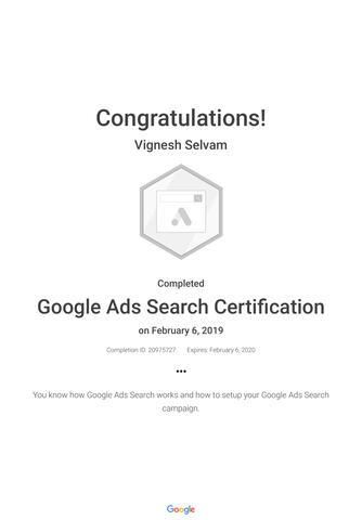 Google Ads Search