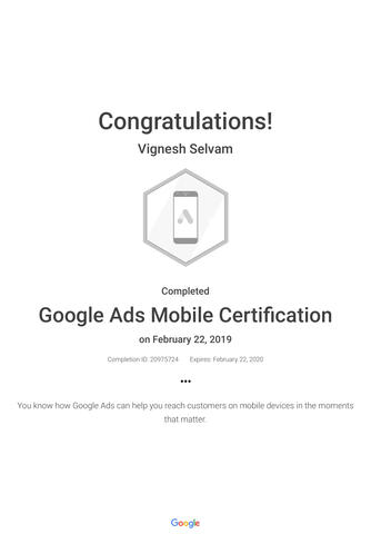 Google Ads Mobile