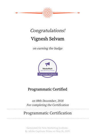 Programmatic